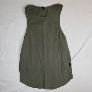 ASRV Men’s Sleeveless Athletic Tank Top Olive Green Size L